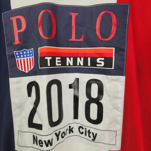 Polo Ralph Lauren 2018 US Open New York City Short Sleeve Performance Polo XL - Picture 5 of 6